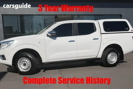 White 2019 Nissan Navara Dual Cab Pick-up Rx (4X2)
