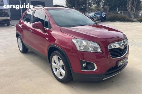 Red 2013 Holden Trax Wagon Ltz