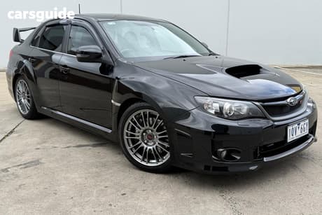 Black 2011 Subaru Impreza Sedan Wrx Sti Spec R