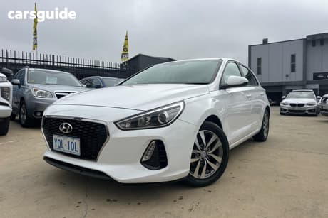 White 2017 Hyundai I30 Hatchback Active