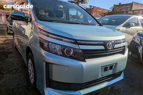 Turquoise 2016 Toyota Voxy Wagon