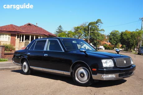 Black 2008 Toyota Century Sedan GZG50 V12