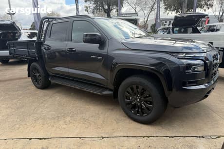 Grey 2026 Mitsubishi Triton Double Cab Chassis Gsr (4X4)