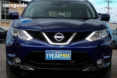 Blue 2017 Nissan Qashqai Wagon Ti (4X2)