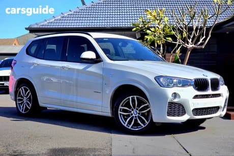 White 2016 BMW X3 Wagon Xdrive 20I