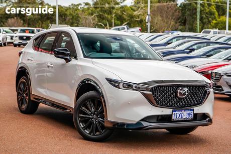 White 2025 Mazda CX-5 Wagon G25 Gt Sp (Awd)