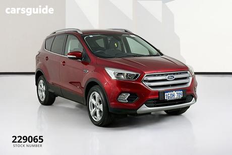 Red 2018 Ford Escape Wagon Trend (Awd)