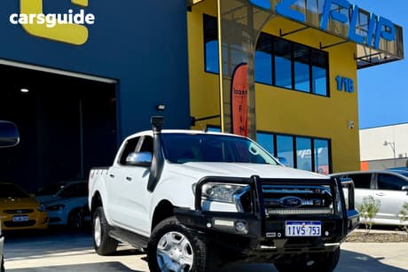 White 2018 Ford Ranger Dual Cab Utility Xlt 3.2 (4X4)