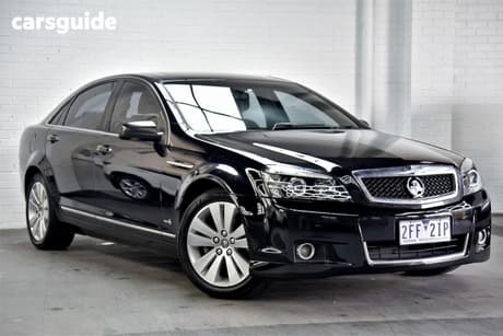 Black 2012 Holden Caprice Sedan