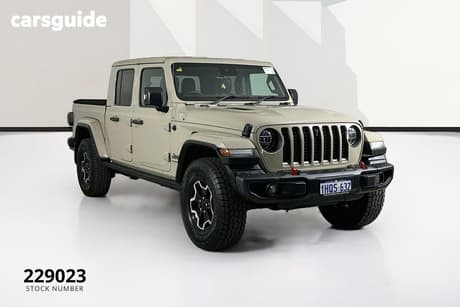 Beige 2020 Jeep Gladiator Dual Cab Utility Rubicon (4X4)