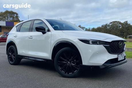 White 2023 Mazda CX-5 Wagon G25 Gt Sp (Awd)