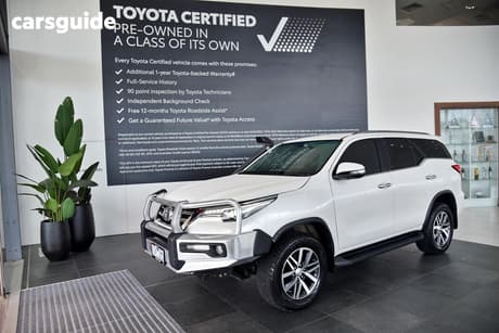 White 2016 Toyota Fortuner Wagon Crusade