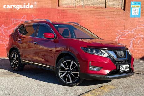 Red 2018 Nissan X-Trail Wagon Ti (4Wd)