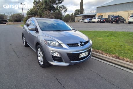 Silver 2011 Mazda CX-7 Wagon Luxury Sports (4X4)