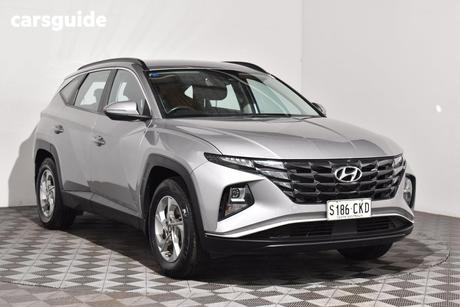 Silver 2021 Hyundai Tucson Wagon (Fwd)