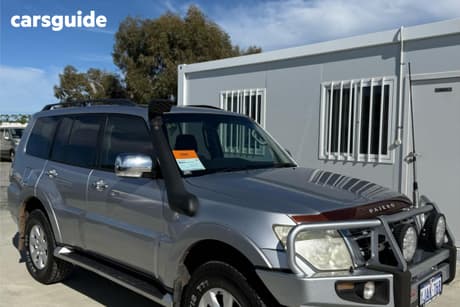 Silver 2012 Mitsubishi Pajero Wagon Glx Lwb (4X4)