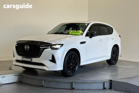 White 2024 Mazda CX-60 Wagon D50E Gt Hybrid