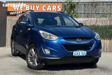 Blue 2014 Hyundai IX35 Wagon Elite (Awd)