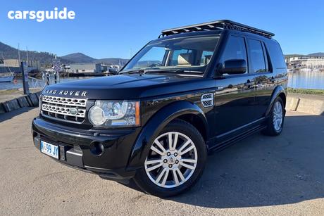 Black 2011 Land Rover Discovery 4 Wagon 3.0 Sdv6 Hse
