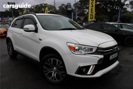 White 2018 Mitsubishi ASX Wagon Ls (2Wd)