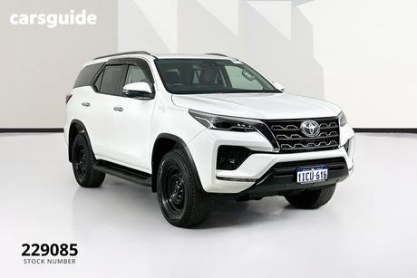 White 2021 Toyota Fortuner Wagon Gxl