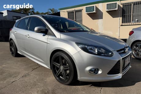 Silver 2013 Ford Focus Hatchback Sport