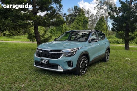 Green 2022 Kia Seltos Wagon Gt-Line (Awd) (Two-Tone)