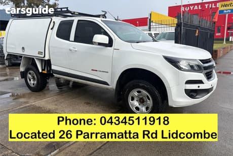 White 2020 Holden Colorado Space Cab Chassis Ls (4X4)