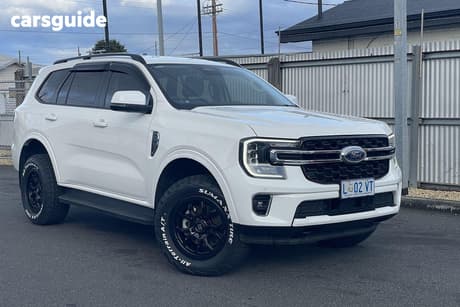 White 2024 Ford Everest Wagon Trend (4Wd)