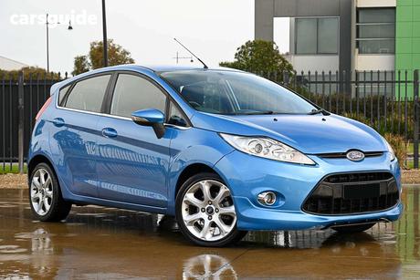 Blue 2010 Ford Fiesta Hatchback Zetec