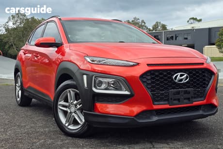 Red 2019 Hyundai Kona Wagon Active (Fwd)