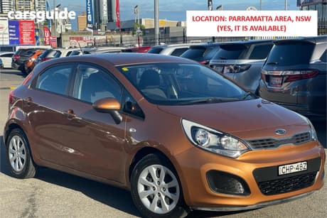 Bronze 2012 Kia RIO Hatchback S