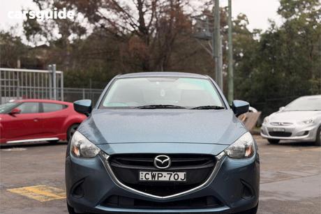Blue 2014 Mazda 2 Hatchback Neo