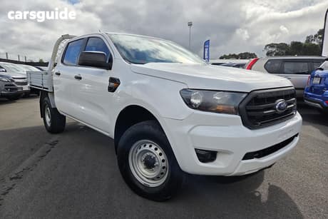 White 2021 Ford Ranger Double Cab Chassis Xl 3.2 (4X4)