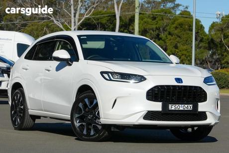 White 2024 Honda ZR-V Wagon E:Hev Lx