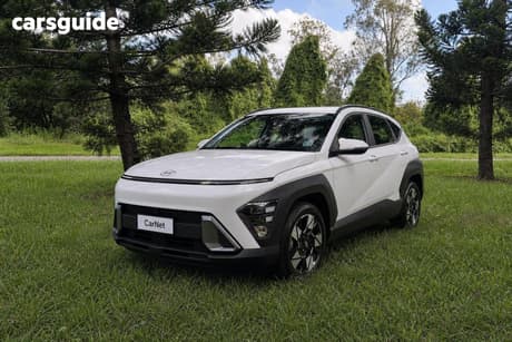 White 2024 Hyundai Kona Wagon