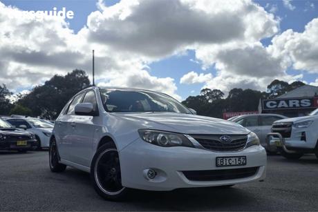 White 2009 Subaru Impreza Hatchback Rx (Awd)