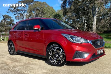 Red 2021 MG MG3 Hatchback Excite (With Navigation)