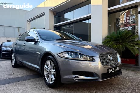 Grey 2012 Jaguar XF Sedan 2.0 Luxury