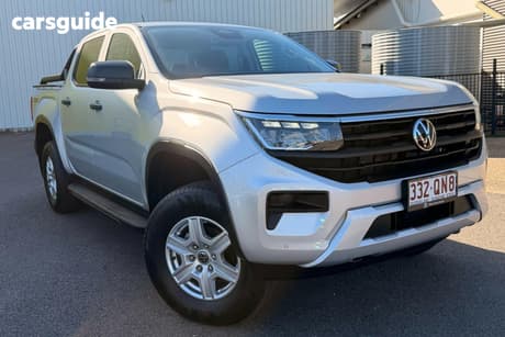 Grey 2023 Volkswagen Amarok Dual Cab Utility Core Tdi405 4Motion