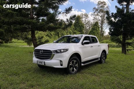 White 2022 Mazda BT-50 Dual Cab Pick-up Xtr (4X4)