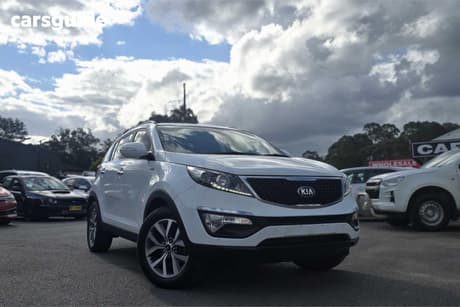 White 2015 Kia Sportage Wagon Sli (Awd)