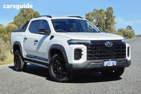 White 2026 LDV T60 Double Cab Utility Max Plus (4X4)