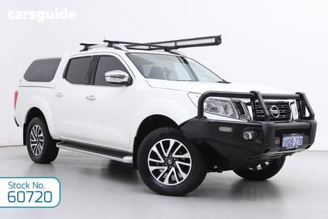 White 2017 Nissan Navara Dual Cab Utility St-X (4X4)