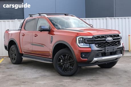 Orange 2023 Ford Ranger Double Cab Pick Up Wildtrak 3.0 (4X4)