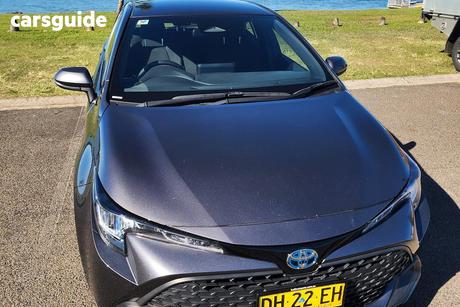Grey 2023 Toyota Corolla Hatchback Ascent Sport Hybrid