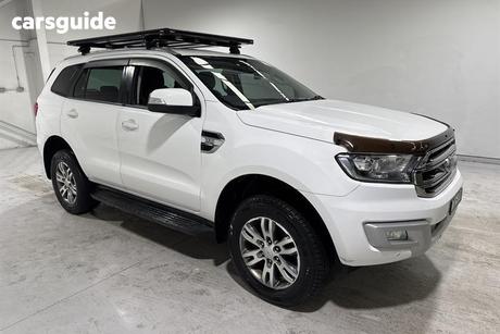 White 2018 Ford Everest Wagon Trend (4Wd) (5 Yr)