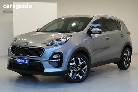 Grey 2020 Kia Sportage Wagon Sx+ (Awd)