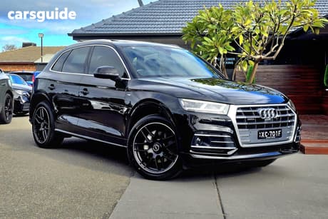 Black 2018 Audi Q5 Wagon 3.0 Tdi Quattro Sport