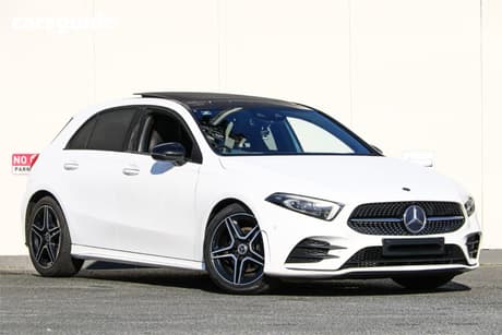 White 2020 Mercedes-Benz A180 Hatchback